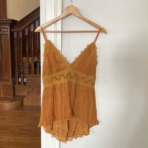 Lacy tank top